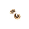 Aperture Bypass Hoops - Black Spinel