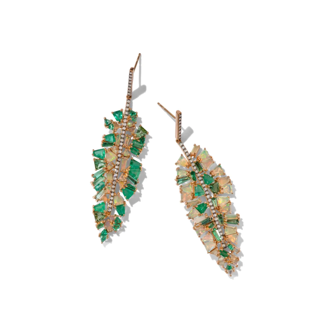 bahia_banana_leaf_earring_0-1.webp Bahia Banana Leaf Earrings - Diamond, Emerald & Ethiopian Opal