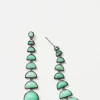 Ballbearing Earrings - Chrysoprase