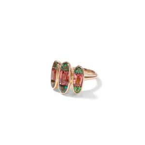Bi-color Bullet Ring