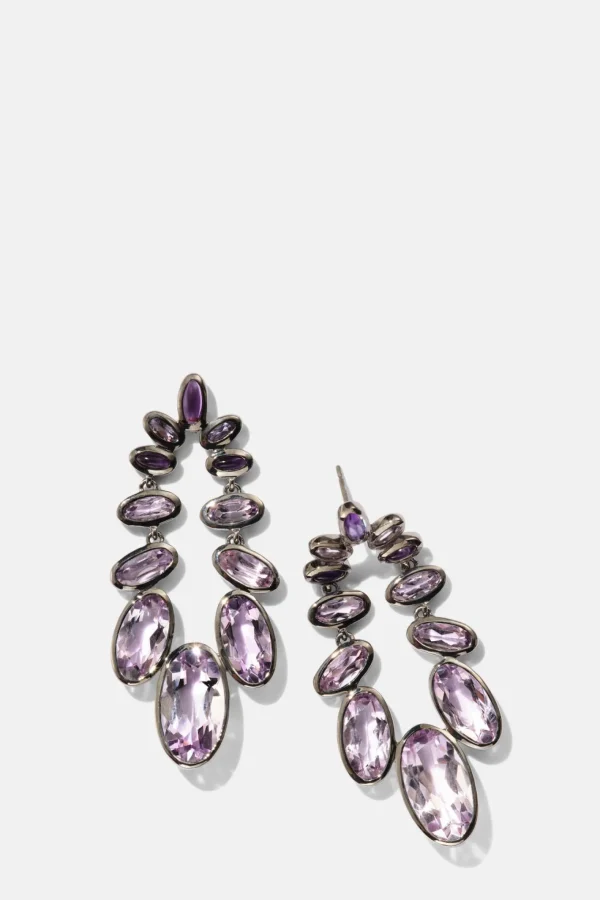 Cascade Earrings - Rose of France
