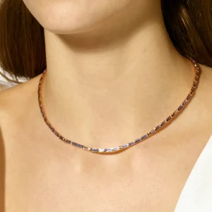 Chantilly Choker - Tanzanite