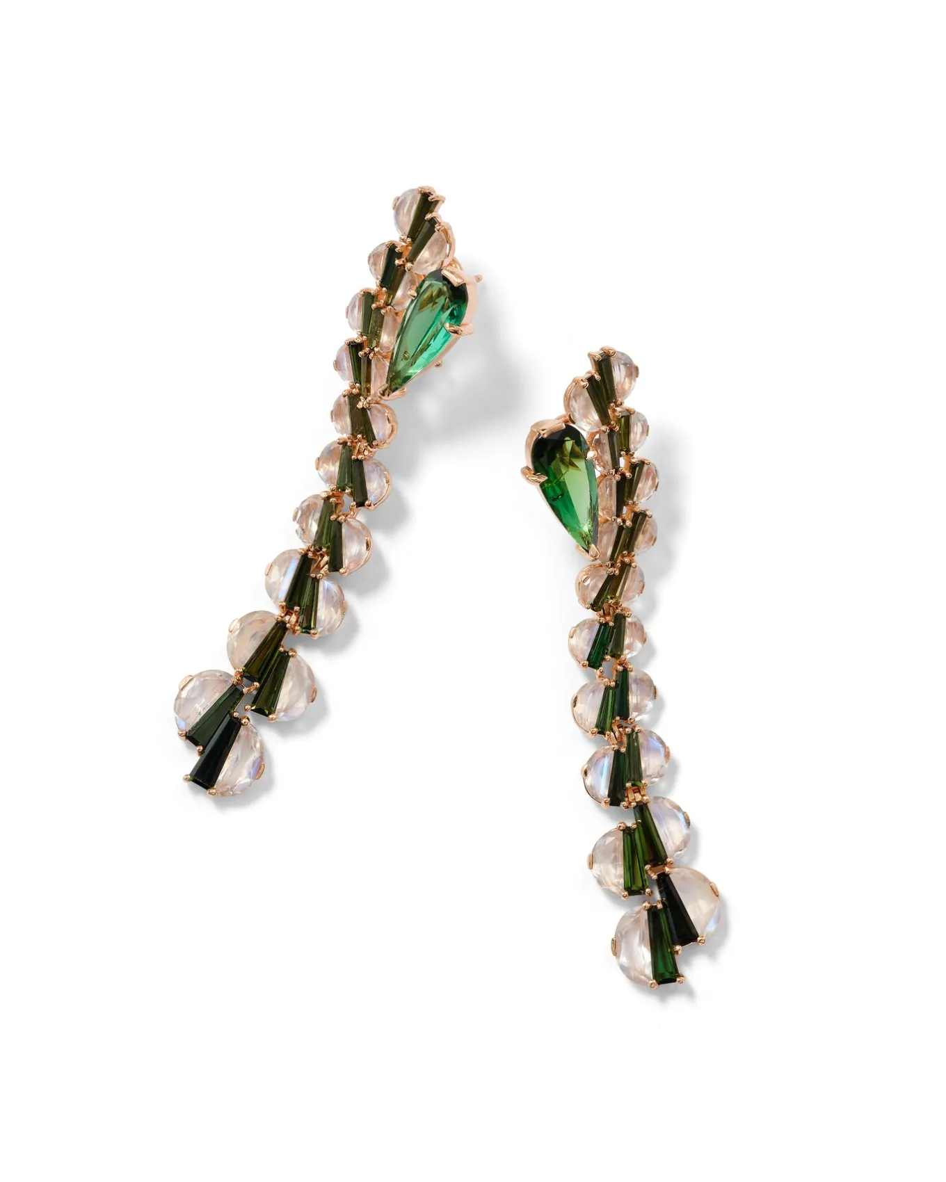 curved_column_earrings__g_0.webp Curved Column Earrings - Green Tourmaline