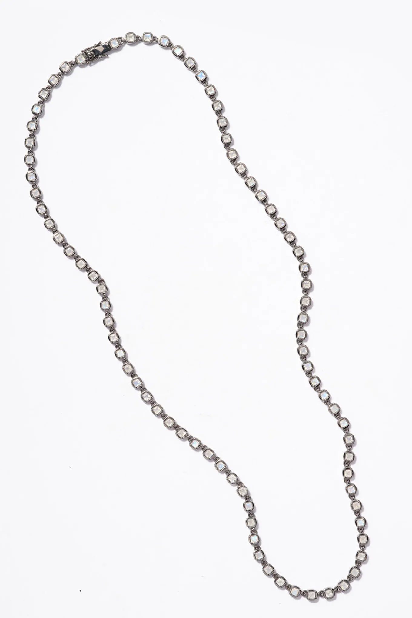 d_tile_chain_opera_neckla_0.webp 3D Tile Chain Opera Necklace - Rainbow Moonstone