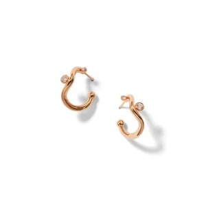 Double Dot Round Hoops - 18mm