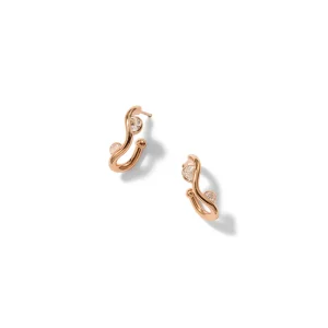 Double Half Moon Hook Hoops - 18mm