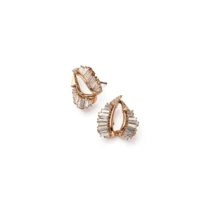 Double Ruched Ear Clips