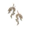Draped Fringe Earrings - Ethiopian Opal