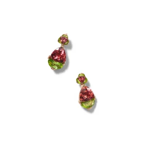 Dutch Girl Earrings - Rose Zircon