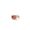 East West Stacked Sleeping Solitaire - Fancy Tourmaline