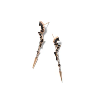 Filly Earrings - Black Spinel