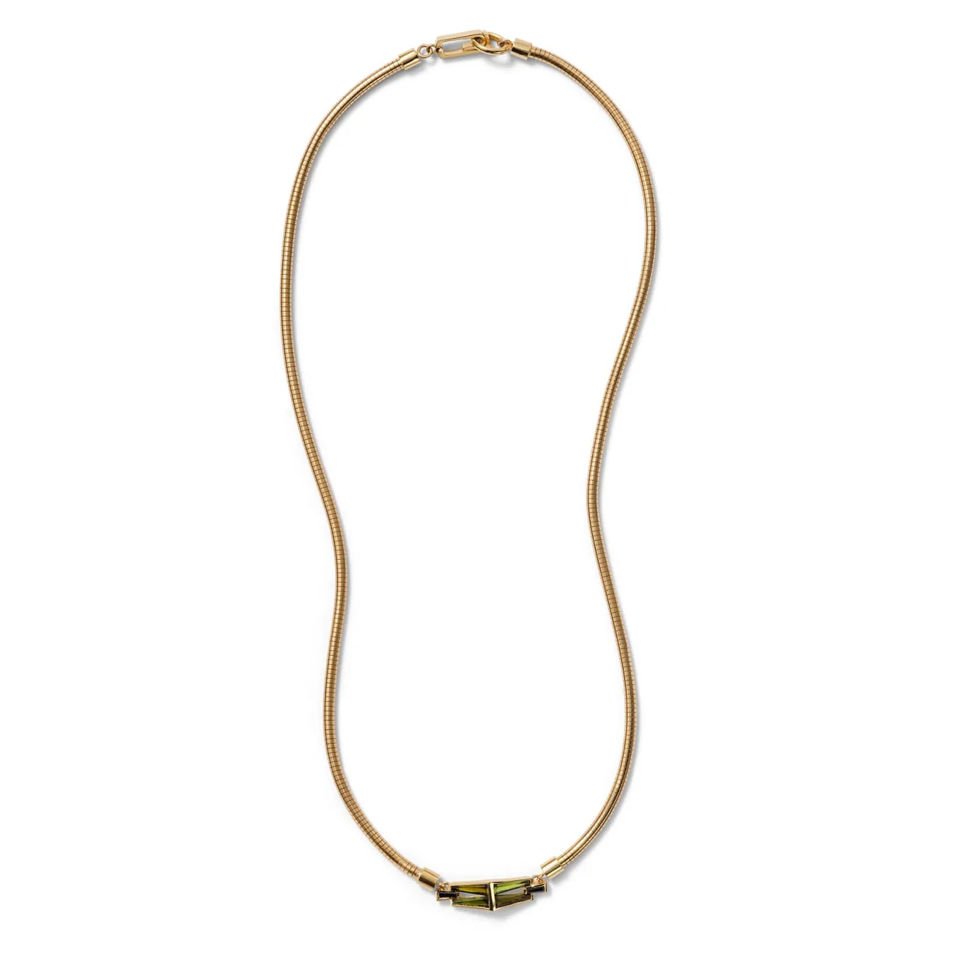 forat_trapezoid_link_rivi_0.webp Forçat Trapezoid Link Rivière - Chrome Tourmaline