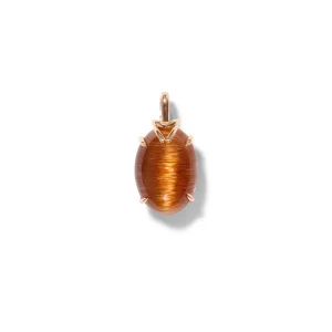 Izzat Pendant - Rutilated Quartz Cat's Eye
