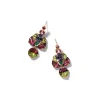 Kaleidoscope Earrings - Grey Spinel