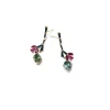 Kyoto Earrings - Green Tourmaline