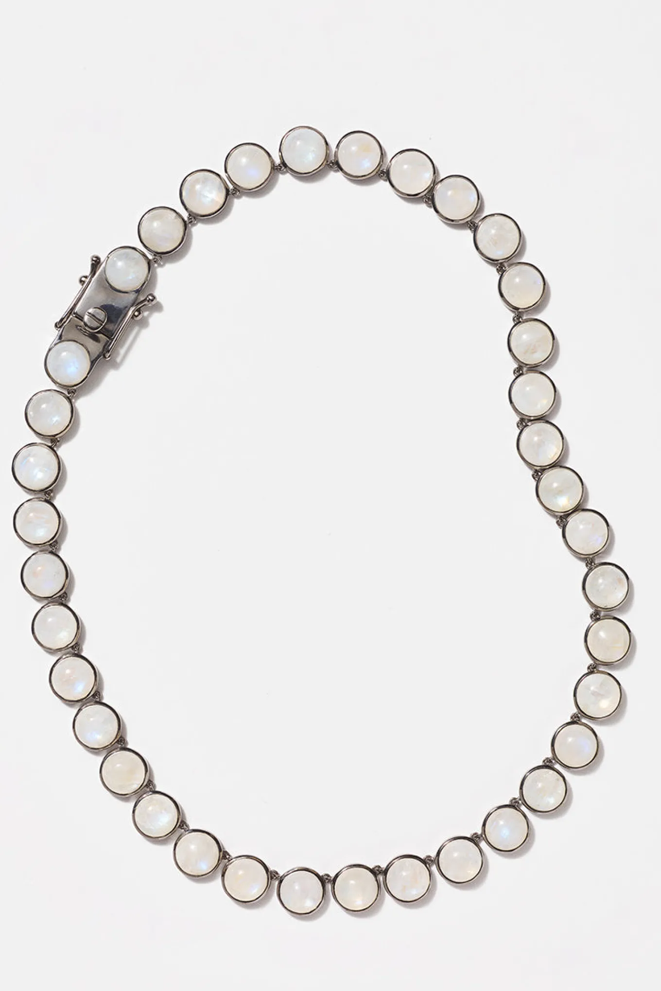 large_dot_rivire_necklace_0-1.webp Large Dot Rivière Necklace - Rainbow Moonstone