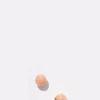 Large Push Pin Studs - 11 MM Peach Moonstones