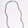 Large Tile Opera Necklace - Labradorite
