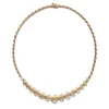 Lily Pad Riviere Necklace - Ethiopian Opal