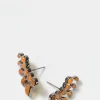 Lobster Earrings - Carnelian