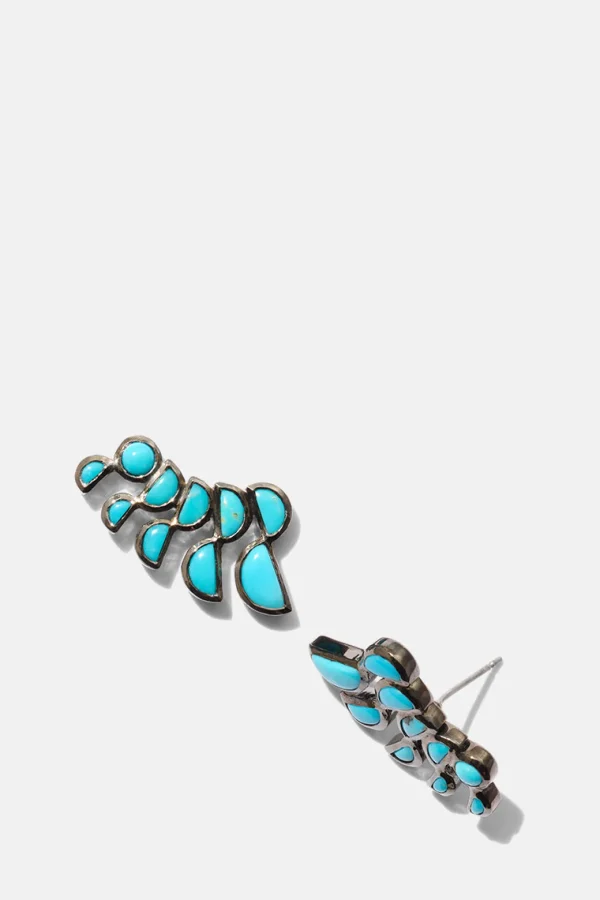 Lobster Earrings - Turquoise