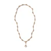 Long Baton Chain Necklace - Invisible Clasp