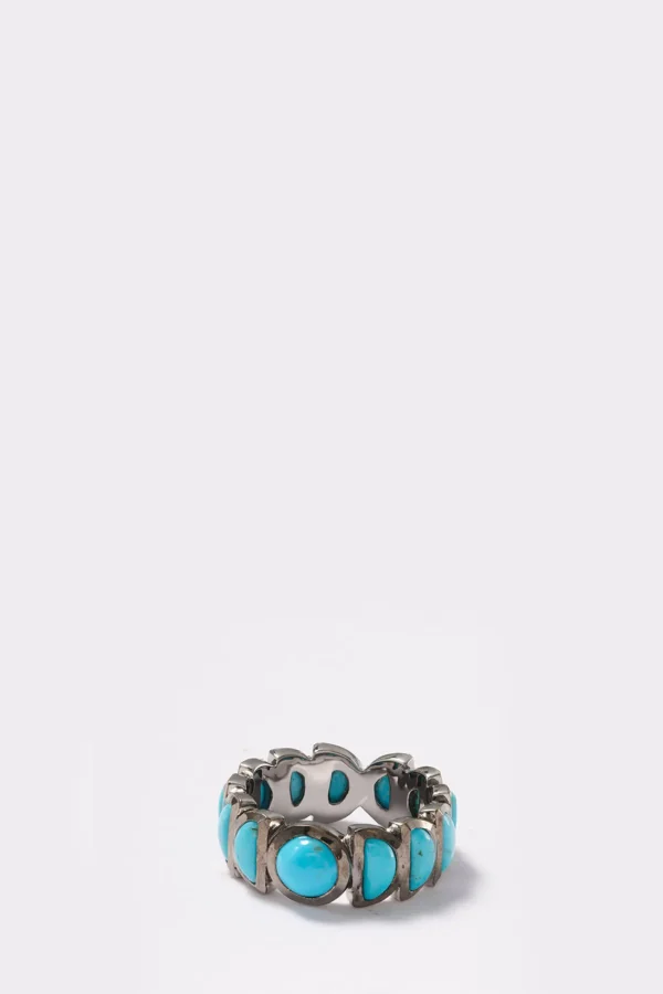Luna Band Ring - Turquoise
