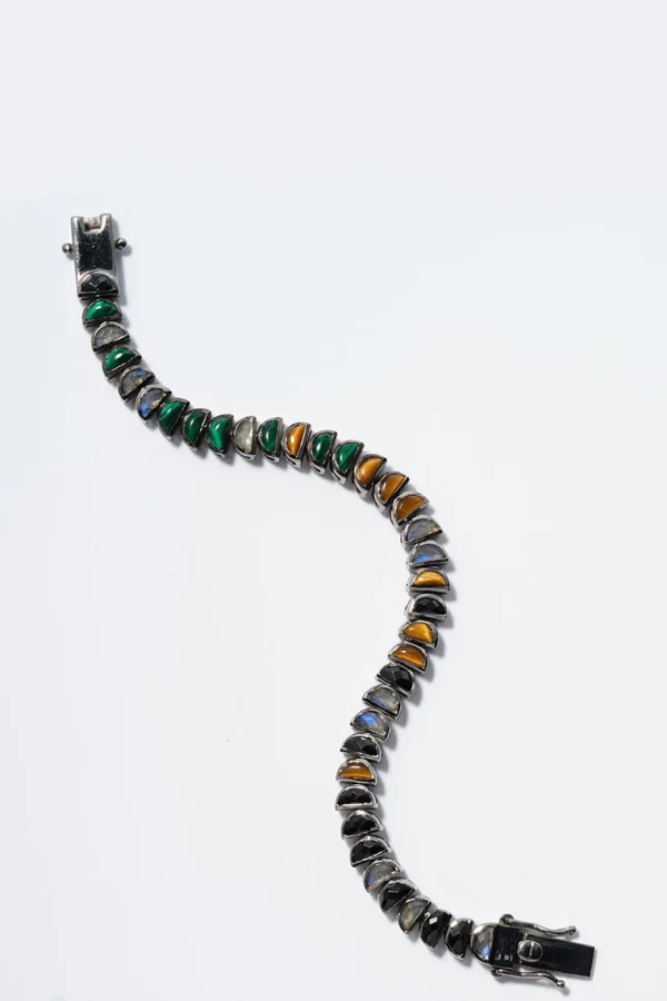 Men's Worm Tennis Bracelet - Camouflage