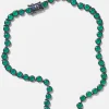 Mini Brilliant Riviere Necklace - Green Onyx