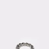 Mini Dot Eternity Band - Labradorite