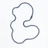 Mini Dot Opera Necklace - Blue Sapphire