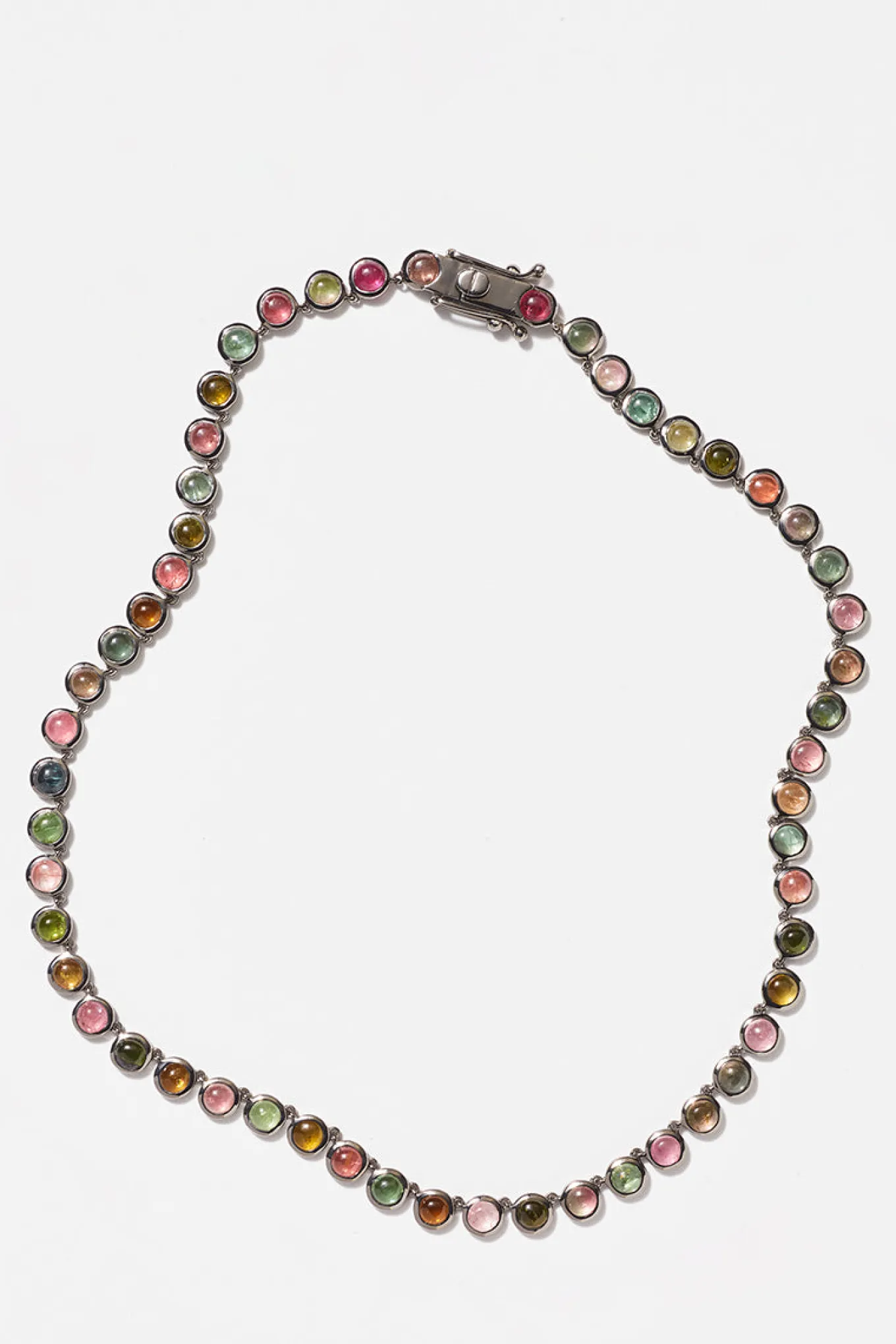 mini_dot_rivire_necklace__0-7.webp Mini Dot Rivière Necklace - Multi Tourmaline