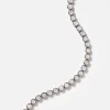 Mini Dot Tennis Bracelet - Rainbow Moonstone