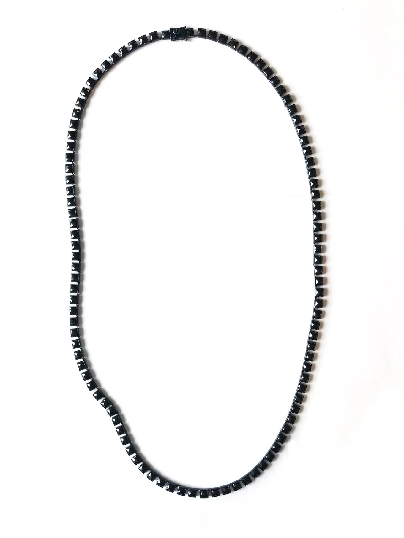 mini_tile_opera_necklace__0-2.webp Mini Tile Opera Necklace - Black Spinel