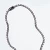 Mini Tile Rivière Necklace - Rose of France
