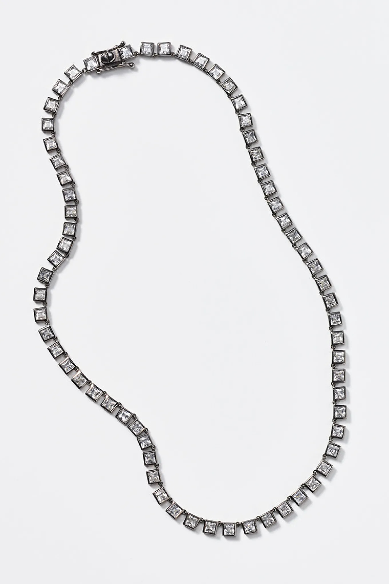 mini_tile_rivire_necklace_0-3.webp Mini Tile Rivière Necklace - White Zircon