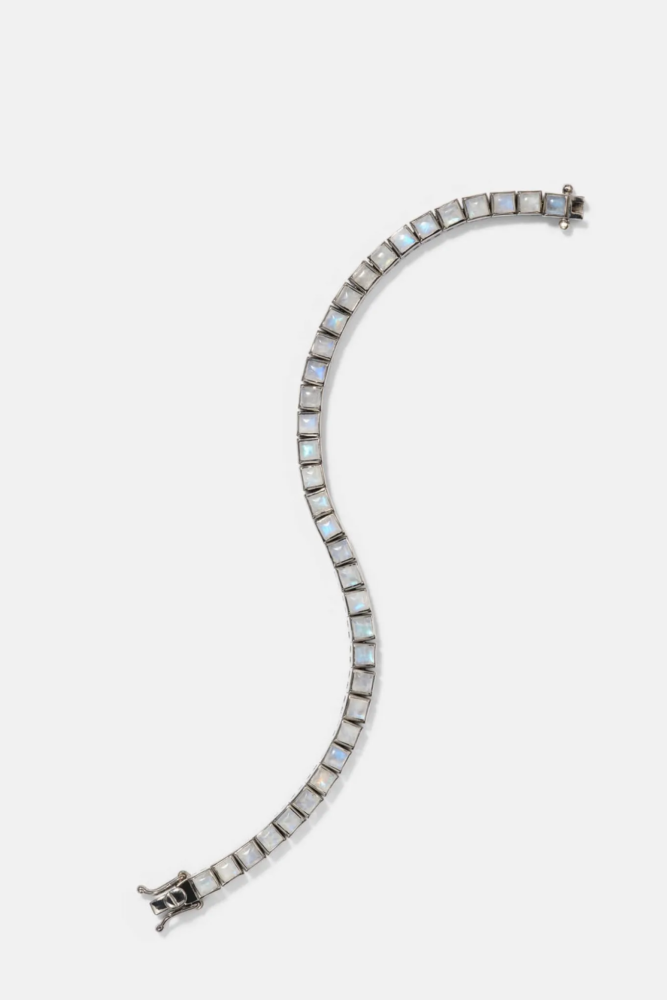 mini_tile_tennis_bracelet_0.webp Mini Tile Tennis Bracelet - Rainbow Moonstone