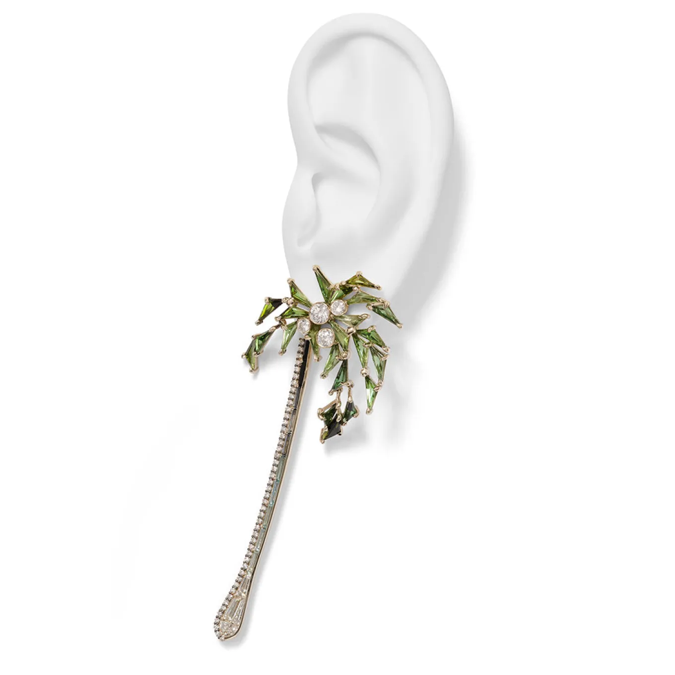 palm_and_stem_earrings__g_1.webp Palm and Stem Earrings - Green Tourmaline & Aquamarine