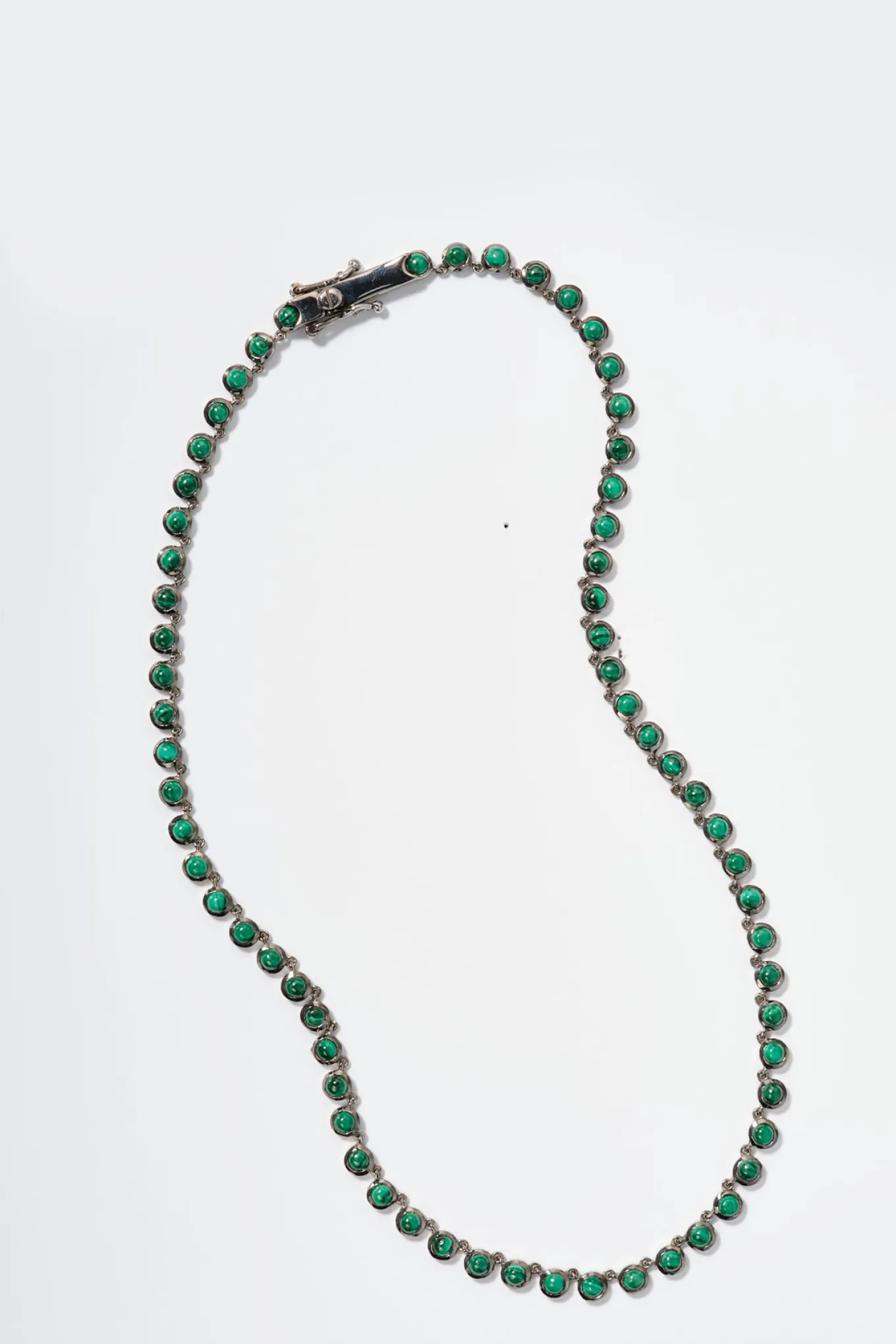 petite_dot_rivire_necklac_0.webp Petite Dot Rivière Necklace - Malachite