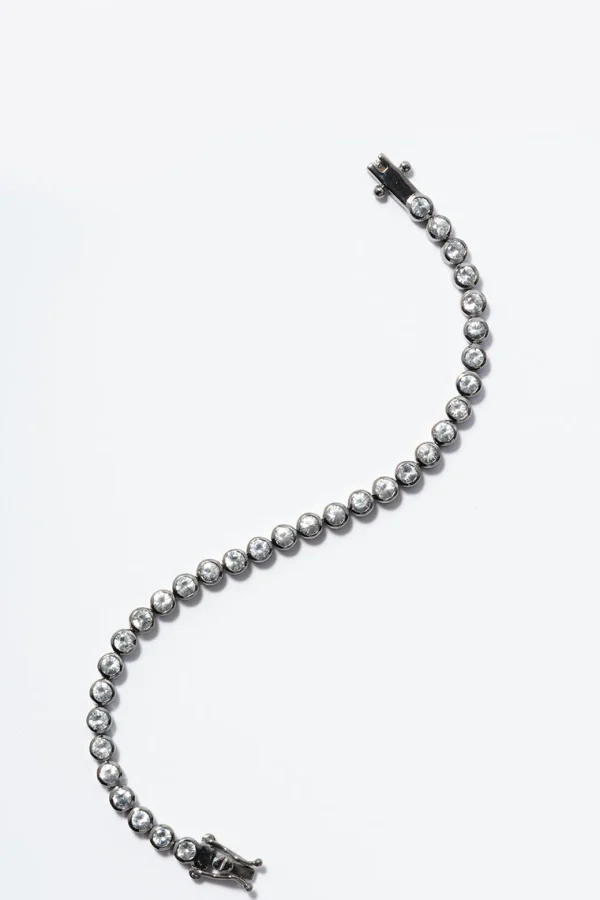 Petite Dot Tennis Bracelet - White Zircon