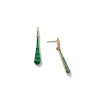 Raindrop Earrings - Emerald