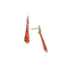 Raindrop Earrings - Fire Opal