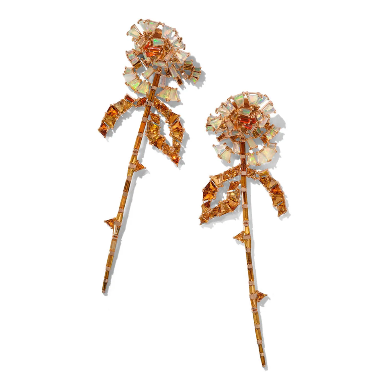 rose_and_stem_earrings__g_0.webp Rose and Stem Earrings - Golden Tourmaline