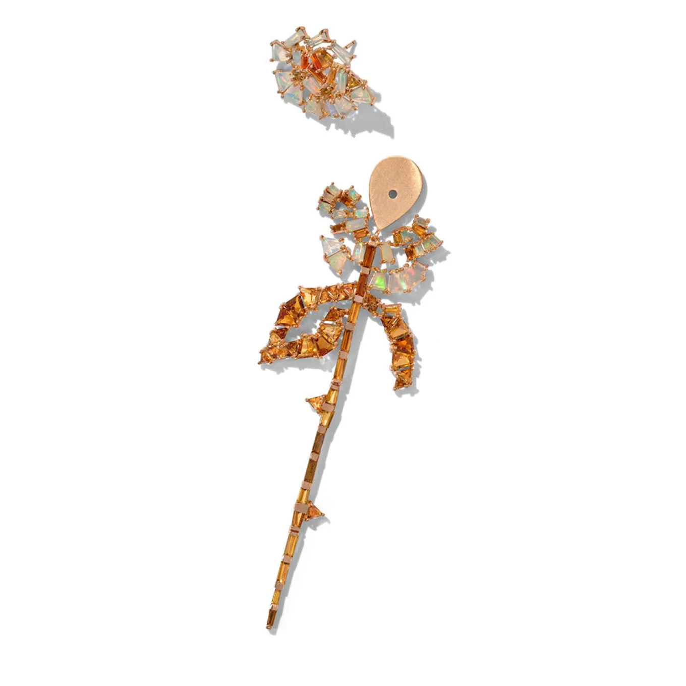 rose_and_stem_earrings__g_2.webp Rose and Stem Earrings - Golden Tourmaline