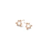 Rosette Earrings - Diamond
