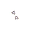 Rosette Earrings - Tanzanite