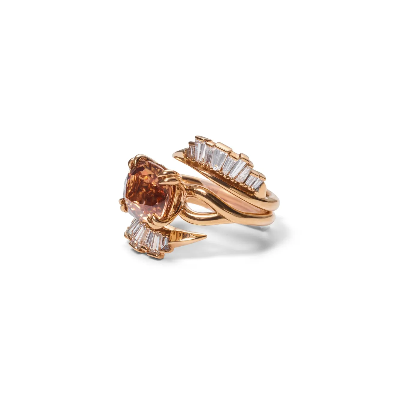 ruched_open_coil_ring_gua_2.webp Ruched Open Coil Ring Guard - Diamond