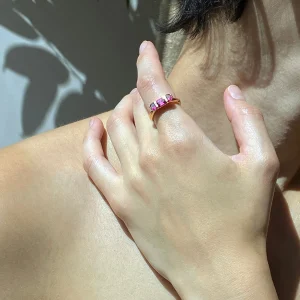 Seed Ring - Rubellite