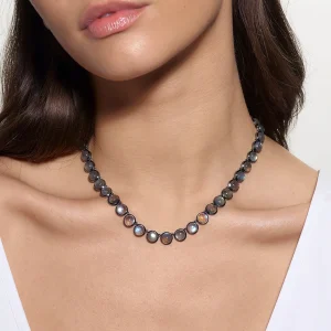 Small Dot Rivière Necklace - Labradorite