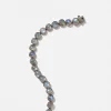 Small Dot Tennis Bracelet - Labradorite